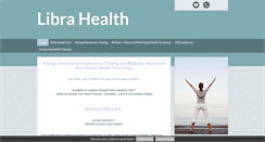 Desktop Screenshot of libra-health.co.uk